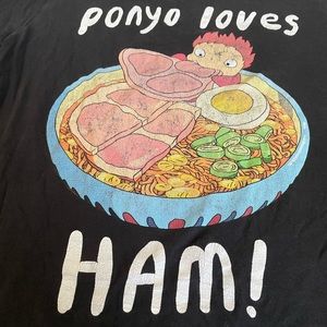 Ponyo loves ham t shirt